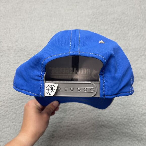 Reel Legends Hat Cap Mens Adjustable Snapback Fishing Blue Performance Outdoor - Picture 5 of 7